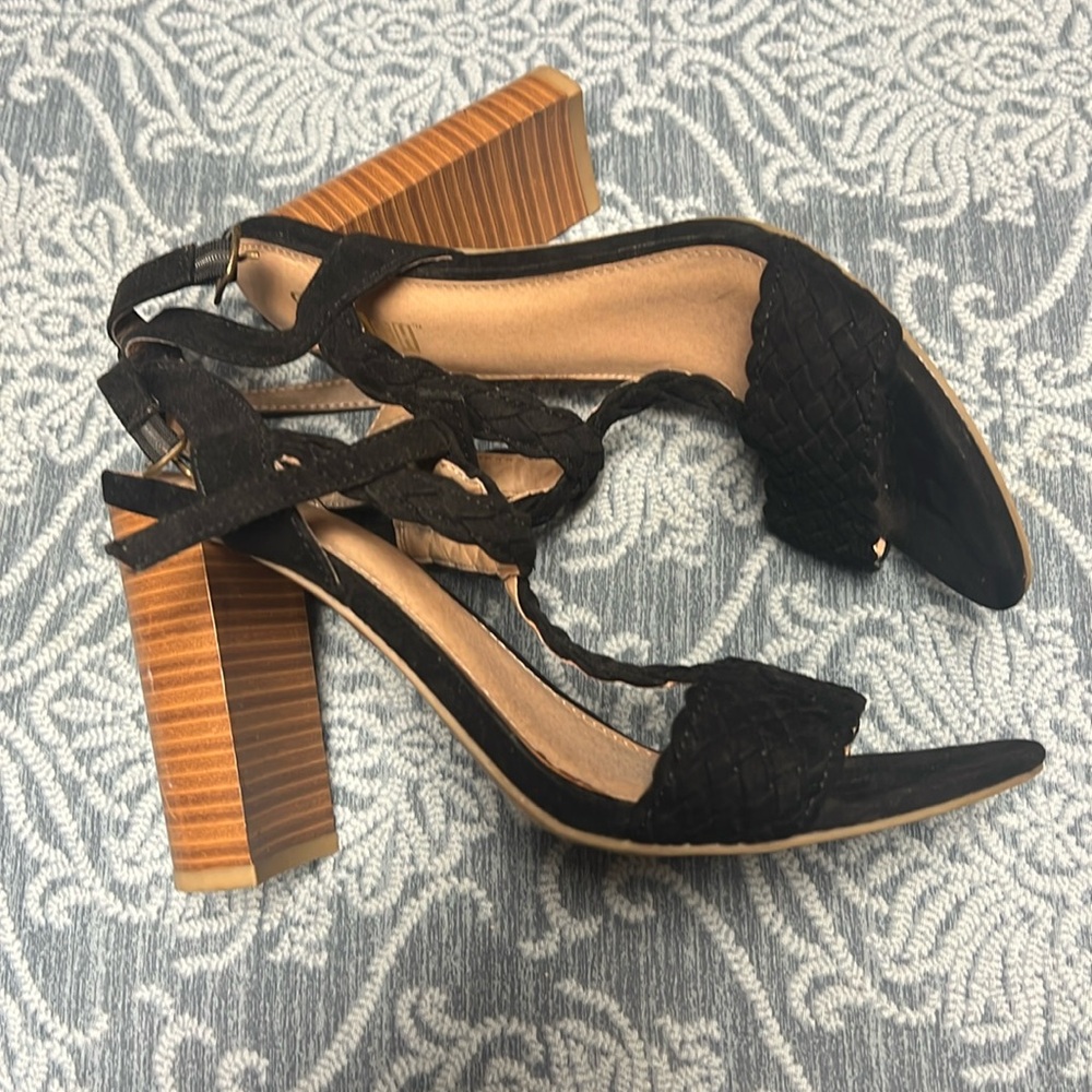 Black Block heels